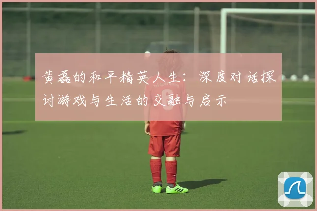 黄磊的和平精英人生：深度对话探讨游戏与生活的交融与启示